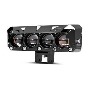 Motosiklet Led Fener Sis Farı Sarı ve Beyaz Işık #3