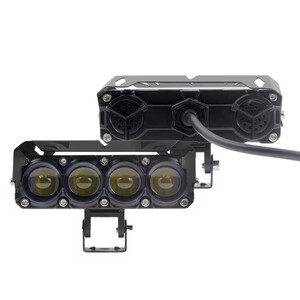 Motosiklet Led Fener Sis Farı Sarı ve Beyaz Işık #4